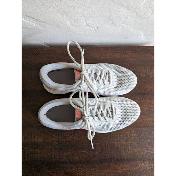 Nike Women's Revolution 4 Gray and Pink Running Shoes - Size 8 - Picture 6 of 9
